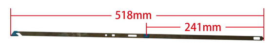 Blue Bottom 518mm Wiele Carpet Machine Steel Hook